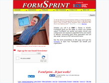 Tablet Screenshot of formsprint.com
